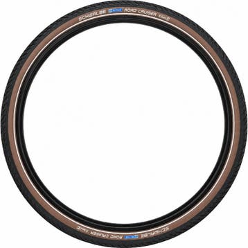 Schwalbe Buitenband 28x1.75 - Zwart/coffee - Reflectie -..., Fietsen en Brommers, Ophalen of Verzenden, Nieuw, Band