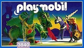 Playmobil Ridder met Draak - 3840 (Nieuw), Verzenden, Nieuw