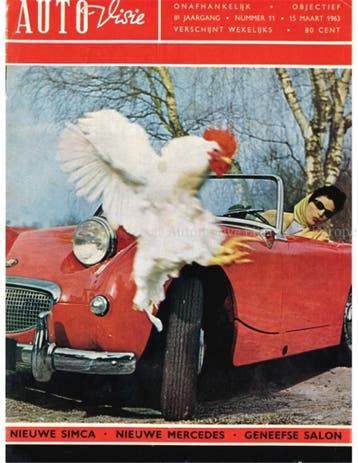 1963 AUTOVISIE MAGAZINE 11 NEDERLANDS, Nieuw, Author