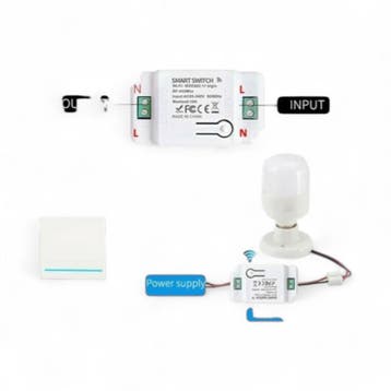 Slimme inbouw stroom onderbreker 10Amp (Geschikt voor RF 433, Ophalen of Verzenden, Nieuw