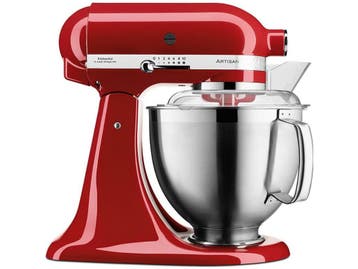 KitchenAid Artisan 5KSM185PSEER - Keukenrobot - 4,8L + 3L, Witgoed en Apparatuur, Keukenmixers, Verzenden, Zo goed als nieuw