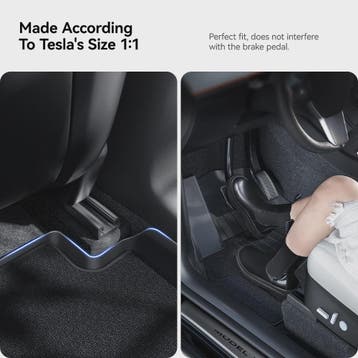 YZ TPE Vloermatten en Kofferbakmat Set voor Tesla Model Y Ju, Auto diversen, Verzenden, Nieuw