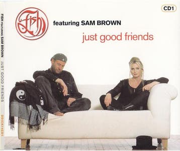 cd single - Fish - Just Good Friends, Cd's en Dvd's, Verzenden, Zo goed als nieuw, Rock en Metal