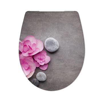 Toiletzitting Cedo Orchid en Stones Softclose Grijs, Ophalen of Verzenden, Nieuw, Overige typen