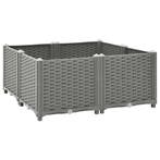 vidaXL Plantenbak verhoogd 80x80x38 cm polypropyleen, Kunststof, Verzenden, Nieuw, 60 tot 100 cm