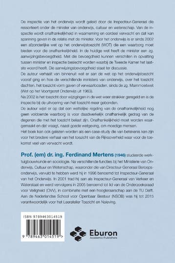 De minister en de inspecteur-generaal 9789463014519, Verzenden, Gelezen, Ferdinand Mertens