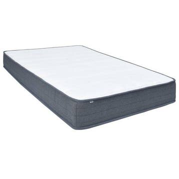 Luxe Boxspringmatras Wit/Grijs | 35% Korting, Huis en Inrichting, Tweepersoons, Zo goed als nieuw, Matras, 200 cm