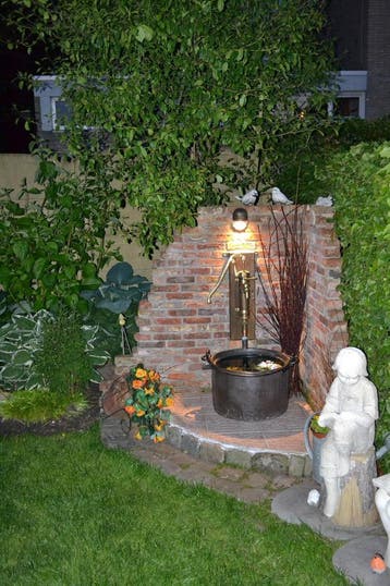 Tramonto Muurlamp Brons Buitenverlichting, Overige materialen, Verzenden, Minder dan 50 watt, Wandlamp