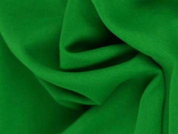 Chiffon stof - Groen - Per 15 of 50 meter, Hobby en Vrije tijd, Stoffen en Lappen, 120 cm of meer, Ophalen of Verzenden, Polyester