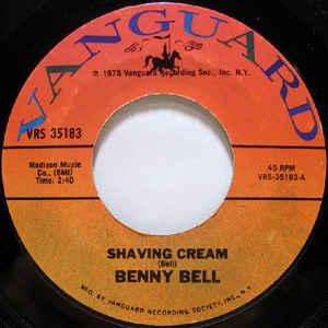 Single vinyl / 7 inch - Benny Bell - Shaving Cream / The..., Verzenden, Zo goed als nieuw, 7 inch, Pop