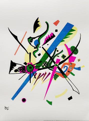 Wassily Kandinsky (1866-1944) (after) - Kleine Welten I,