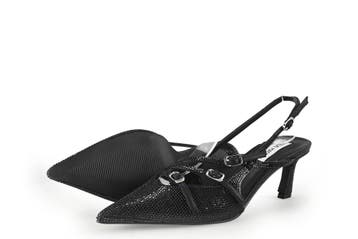 Sacha Slingbacks in maat 36 Zwart, Verzenden, Zwart, Zo goed als nieuw, Sacha