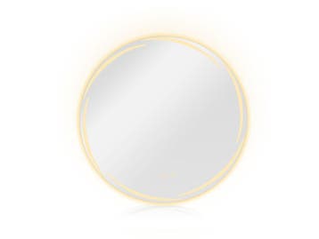 Ronde LED Badkamerspiegel CIRCO 80 cm Touch 3 Lichtkleuren, Huis en Inrichting, Verzenden, Rond, Nieuw, 75 tot 100 cm