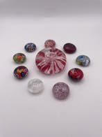 Livio Campanella - Presse-papier (10) - Murano-glas, Goud