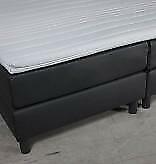 Boxspring Velvet 80 x 200 Chicago Blue/Grey €249,-, Nieuw, Eenpersoons, 200 cm, 80 cm