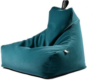 B-Bag Mighty-B Indoor Zitzak Suede - Teal, Verzenden, Nieuw
