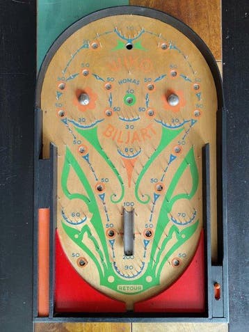 Homas - Mechanische flipperkast Wiko - 1950-1960 - Nederland