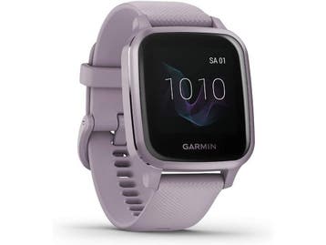Garmin Venu Sq 40 mm lila op siliconenbandje lavendel [wifi], Verzenden, Nieuw, Garmin