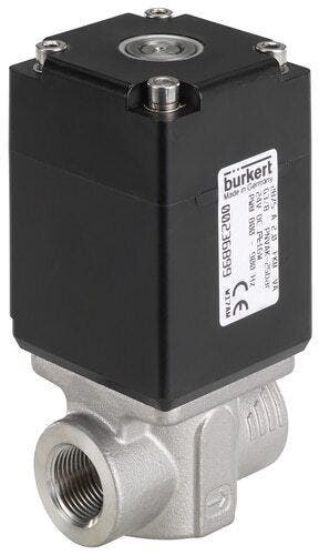 Magneetventiel NPT 1/2 NC RVS FKM -1-8bar/-15-116psi 24VDC, Verzenden, Nieuw