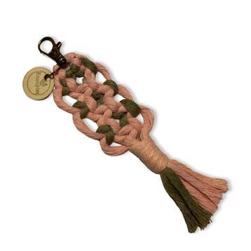 Sleutelhanger Boho - Diverse kleuren - Katoen - Macramé -, Verzamelen, Sleutelhangers, Ophalen of Verzenden, Nieuw, Overige typen