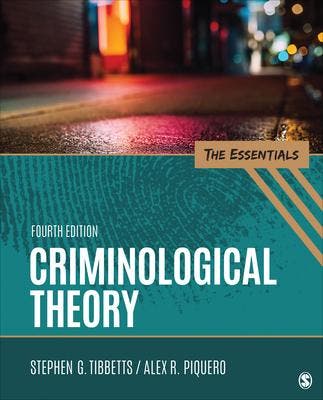 Criminological Theory |  | Nieuw, Ophalen of Verzenden, Nieuw