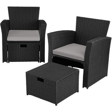Wicker zitgroep Modena 3+2+1 met beschermhoes, Verzenden, Nieuw