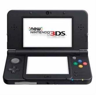 New Nintendo 3DS Zwart (Nette Staat) - Cover Plates ontbr..., Spelcomputers en Games, Spelcomputers | Nintendo 2DS en 3DS, Ophalen of Verzenden