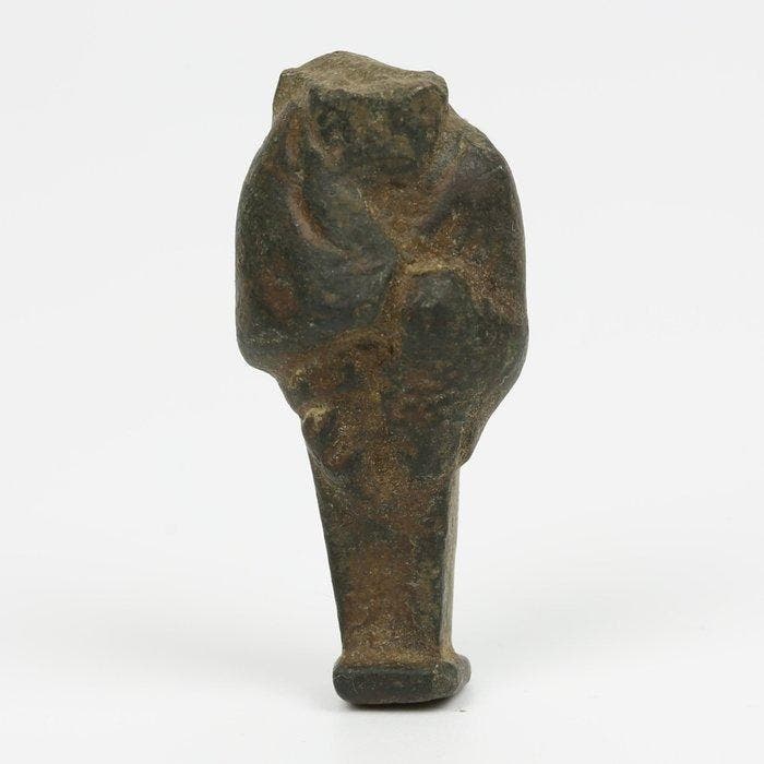 Oud-Romeins Brons Statuetje van Hercules, fragmentarisch, Verzamelen, Mineralen en Fossielen