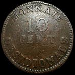 Belgische Staten, Stad onder Beleg van Antwerpen. 10 Cents