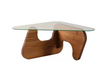 Freya Chesnut Forme XL - Salontafel - Gehard glas - Massief, Verzenden, Nieuw