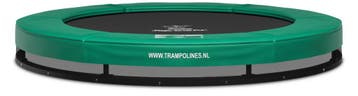 Ingraaf Trampoline Magic Circle Pro Groen 251 cm, Ophalen of Verzenden, Nieuw