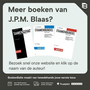 Vwo Samengevat Economie I - J.P.M. Blaas 9789066367050, Boeken, Schoolboeken, Verzenden, Gelezen, J.P.M. Blaas