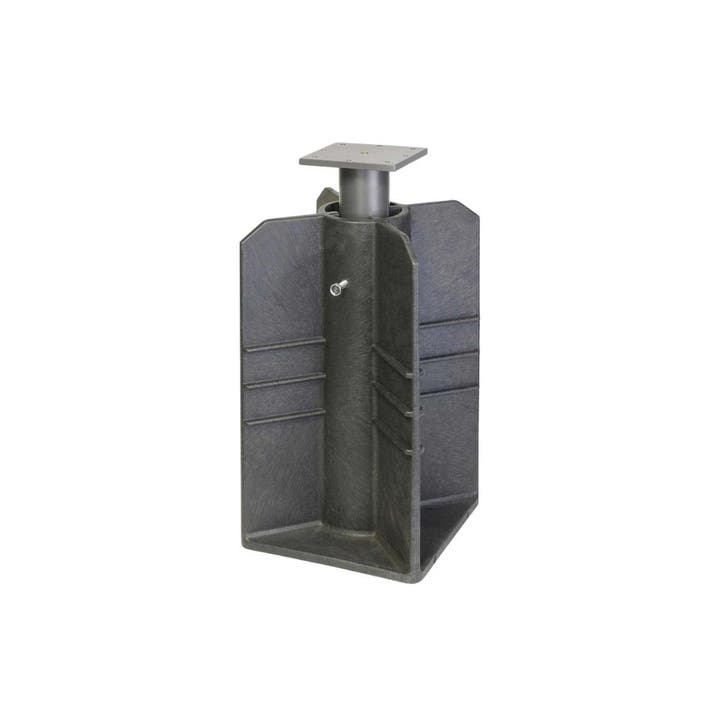 Platinum in-ground base Antraciet - Parasol, Tuin en Terras, Parasols