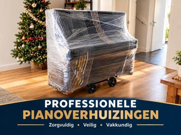Voordelig uw vleugel / piano / verhuizen vanaf 150 euro, Inpakservice, Verhuizen binnen Nederland