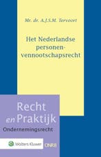 Het Nederlandse personenvennootschapsrecht / Recht en, Verzenden, Gelezen, A.J.S.M. Tervoort