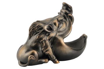Decoratief beeldje WARTHOG 30 cm brons met opbergvak - 48017, Ophalen of Verzenden, Nieuw