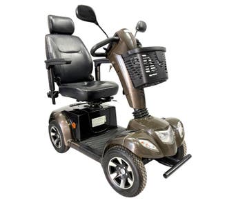 Vermeiren Carpo 4 Scootmobiel Bruin 2014 Geen garantie, Ophalen of Verzenden, Gebruikt, Vermeiren