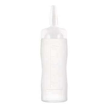 Doseerfles | Wit | Afsluitdop | 0.35L | Ø60x203(h)mm Araven, Verzenden, Nieuw in verpakking