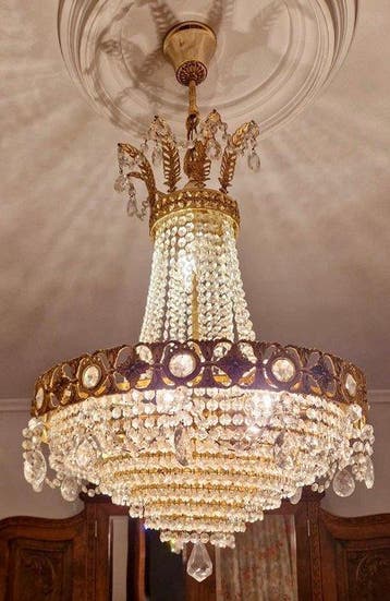 Plafondlamp - Brons, Antiek en Kunst