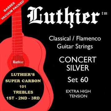 Luthier L-60SC snarenset voor klassieke gitaar, high tension, Ophalen of Verzenden, Nieuw