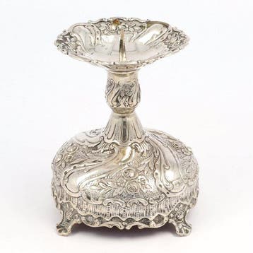Rose - Kandelaar - .800 zilver