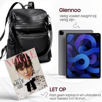 2dekans | Glennoo rugzak - Rugtas dames - Waterdicht - Klein, Ophalen of Verzenden, Zo goed als nieuw