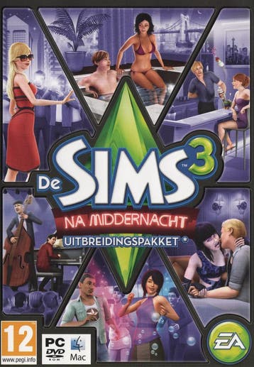 De Sims 3: Na Middernacht Uitbreidingspakket - PC, Spelcomputers en Games, Games | Pc, Ophalen of Verzenden, Zo goed als nieuw