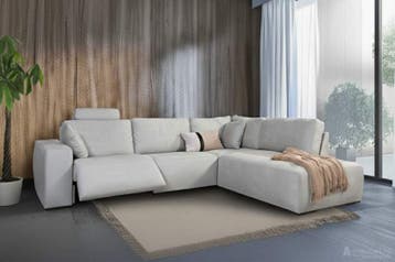 U-Bank Marle - u-banken, Nieuw, 150 cm of meer, Stof, 200 tot 250 cm