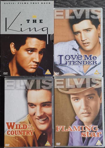 Elvis Presley - 3 films -                  Gratis verzenden, Alle leeftijden, Verzenden, Gebruikt, Boxset