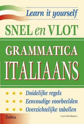 Snel en vlot grammatica Italiaans / Learn it yourself, Boeken, Verzenden, Gelezen, L. Ritt-Massera