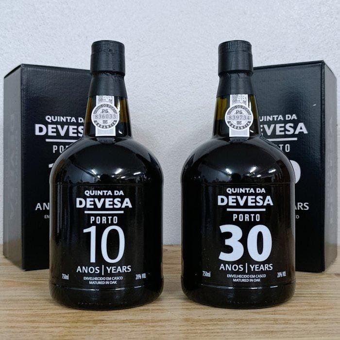 Quinta da Devesa - 30 years old Tawny, 10 years old Tawny -, Verzamelen, Wijnen