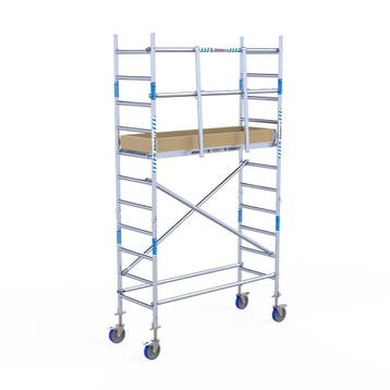 GOEDKOOP: Alumexx Rolsteiger Light 75x190 cm werkhoogte 4 m, Nieuw