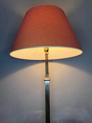 Herda - Staande lamp - Messing, Brons - Lengte 160 cm