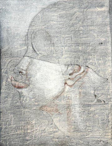 Robert Detheux (1932-2010) - La Prouesse - Dessin